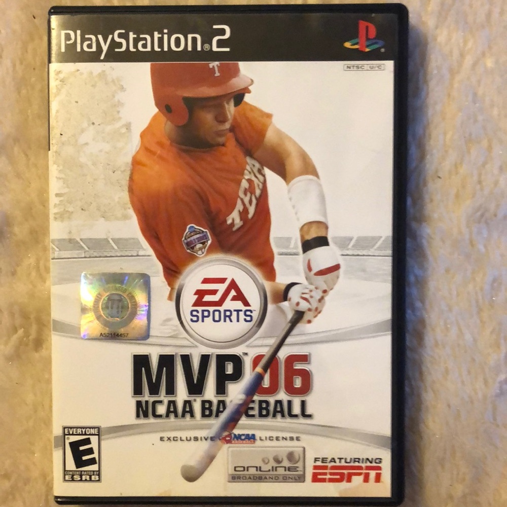 Play station 2 MVP 06 NCAA baseball game